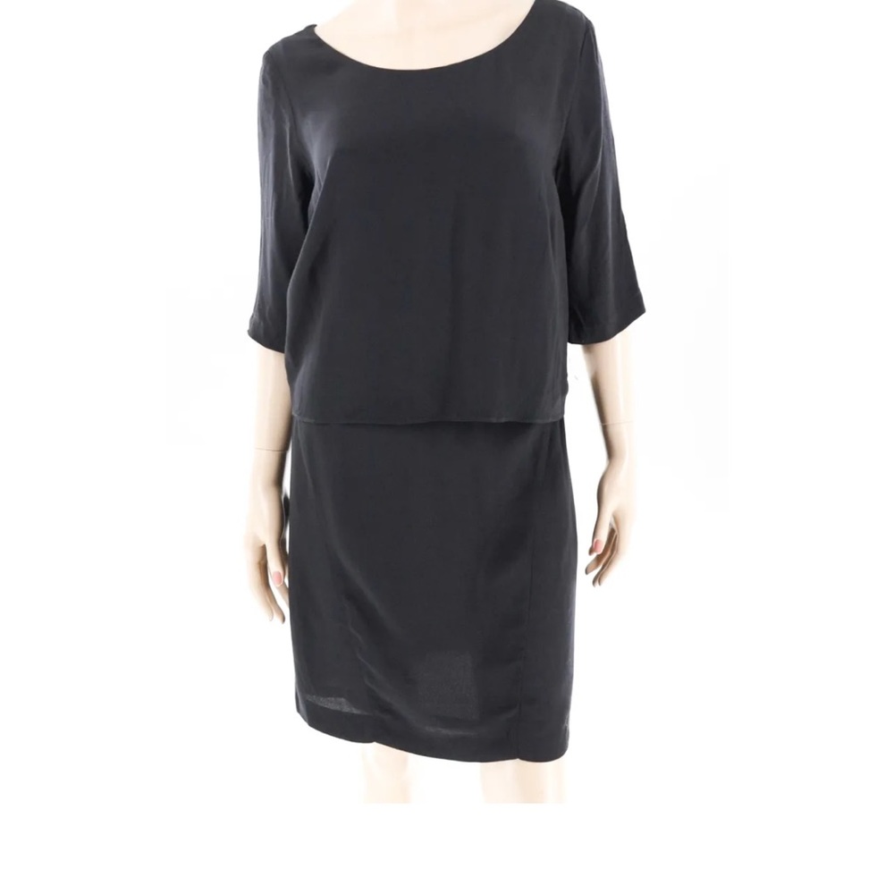 Sandro Black Cutout Dress